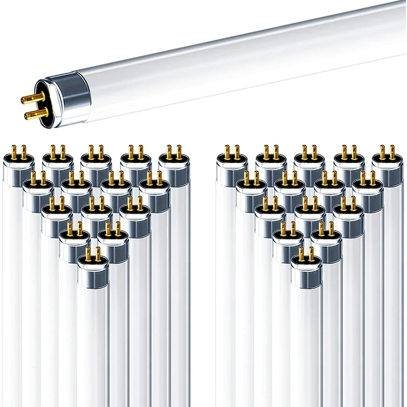 Luxrite (30 Pack) F54T5/841/HO 54W 46 Inch T5 Fluorescent Tube 4100K Cool White 4200 Lumens G5 Mini Bi-Pin Base