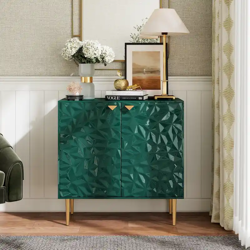 Clihome 2 Door Locker Storage Accent Cabinet