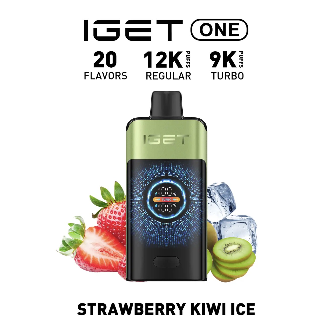 New IGET ONE 12000 Puffs 15 Flavors
