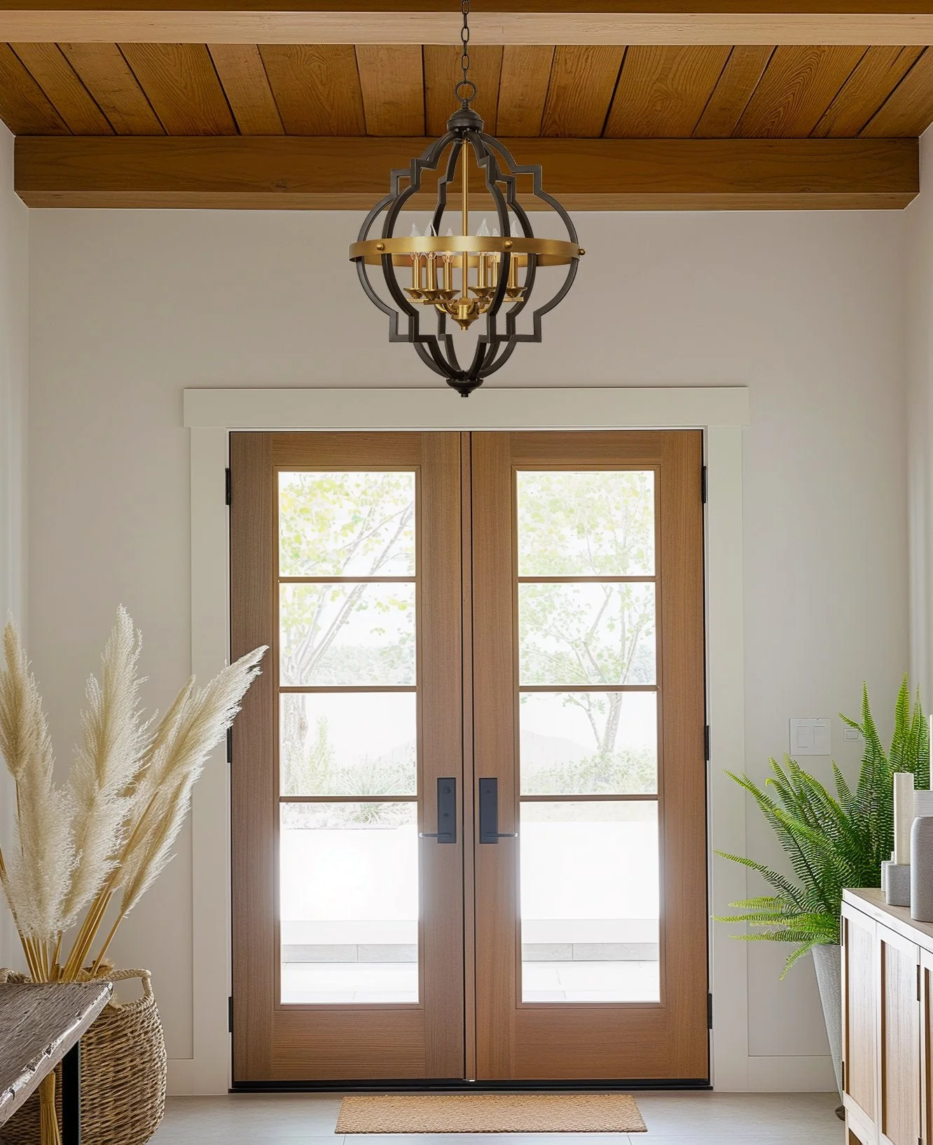 Capistrano 28 6-Light Rustic Farmhouse Chandelier