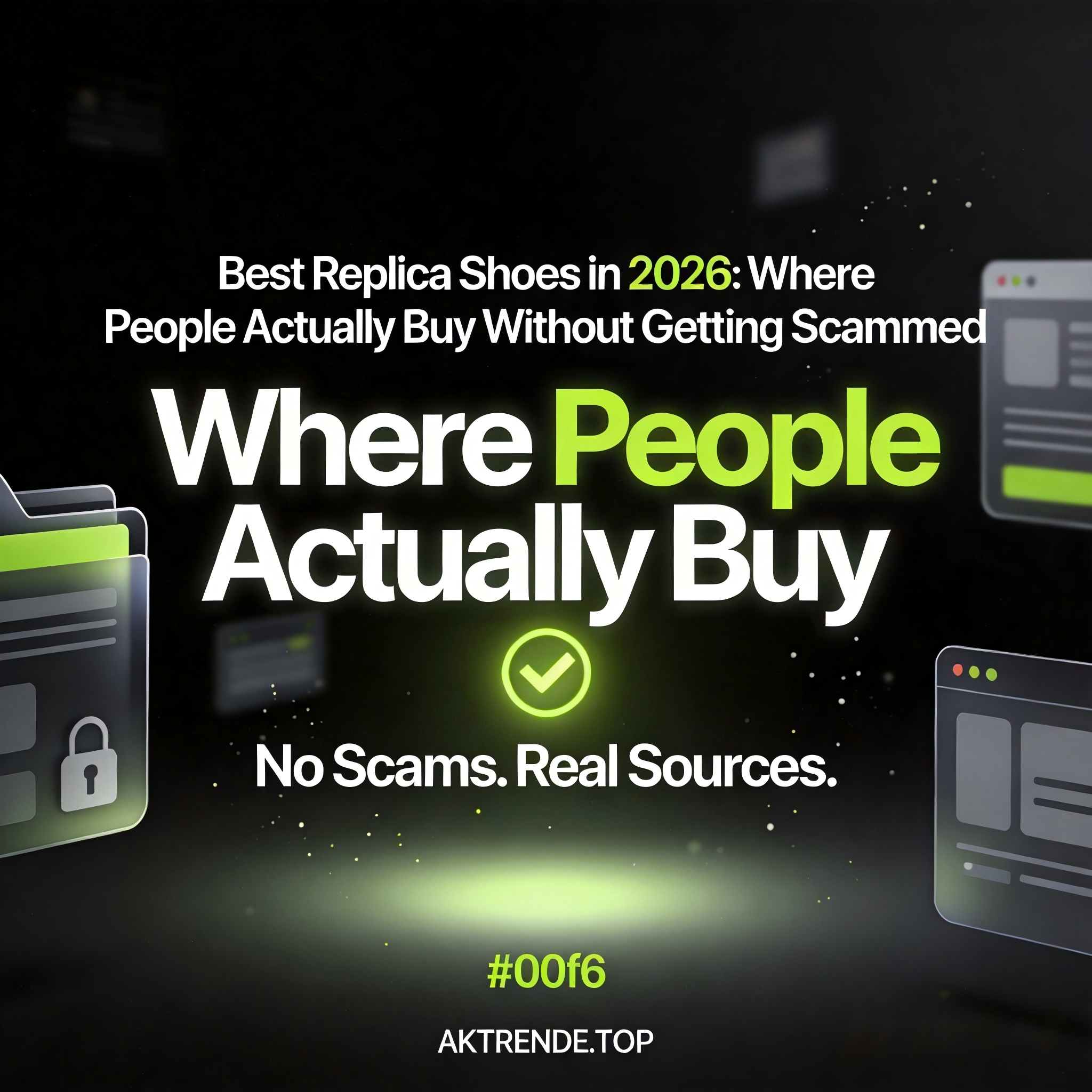 Best Replica Shoes in 2026: Where People Actually Buy Without Getting Scammed - Aktrende