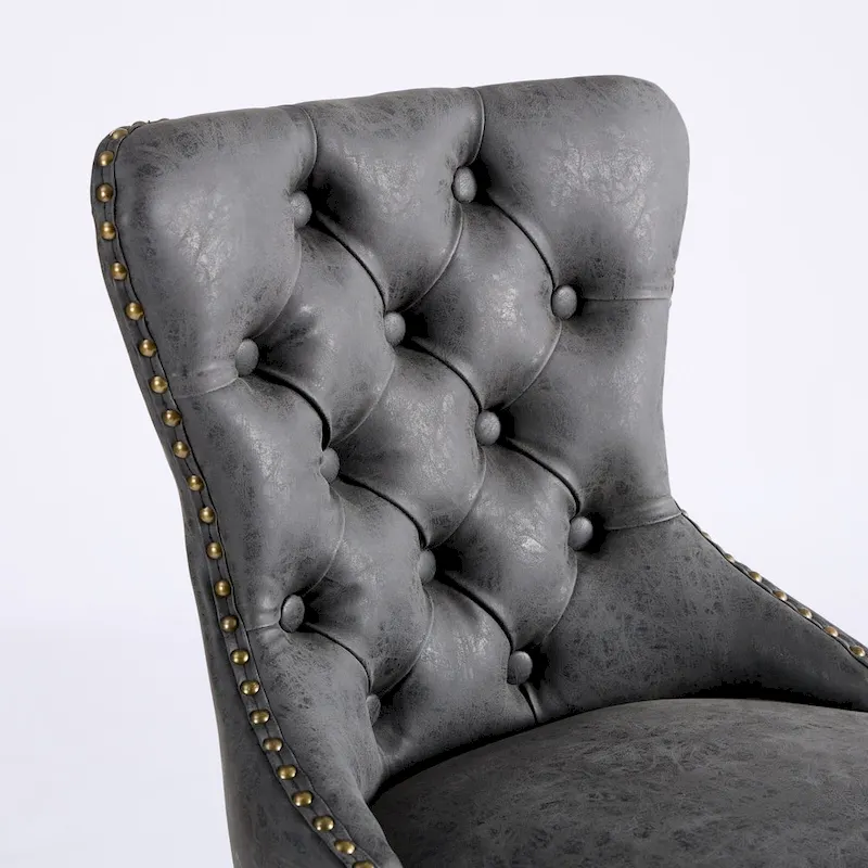 Modern Upholstered Adjusatble Thick Swivel Counter Barstools