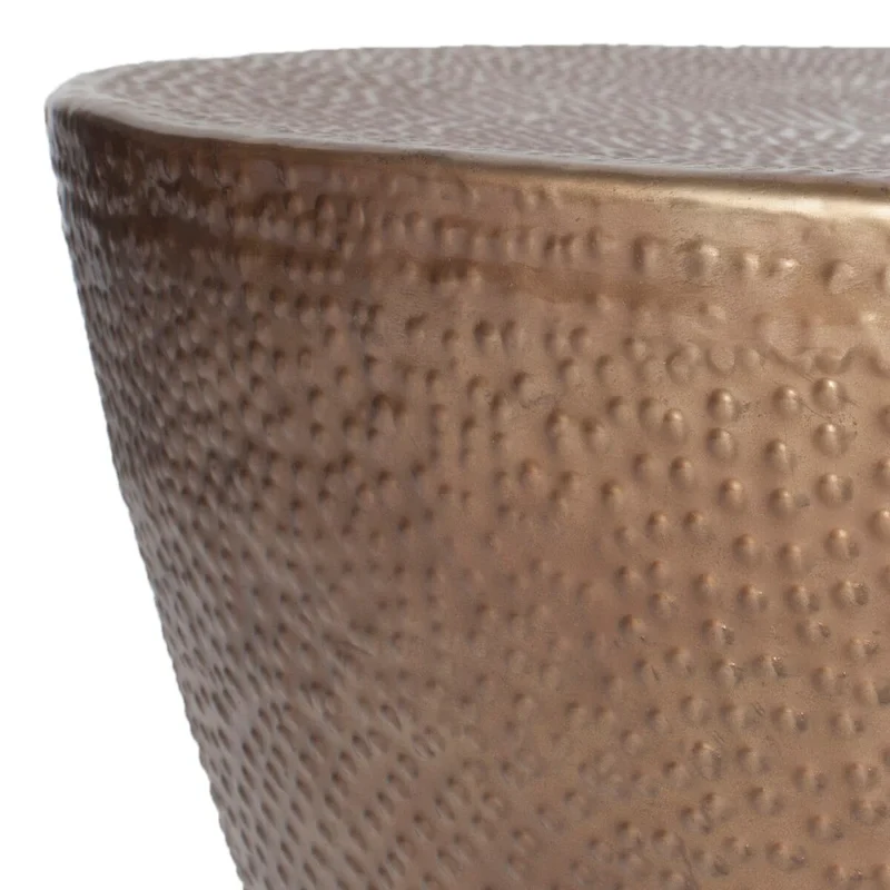 SAFAVIEH Carleen Drum Coffee Table - 24  W x 24  D x 16  H - 24Wx24Dx16H