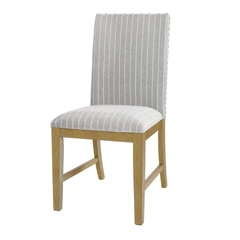 HomePop Upholstered Wood Apron Dining Chair - Set of 2