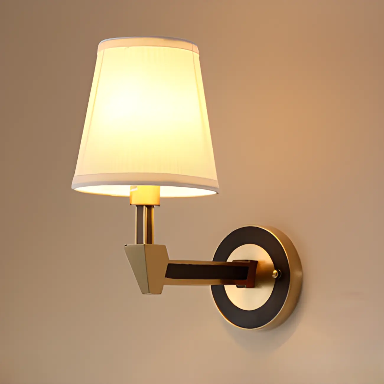 Modern 10 to 14 Inch Geometric Wall Sconce for Residential Use