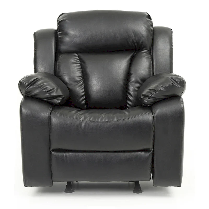Daria Faux Leather Upholstery Reclining Chair - 38L x 37W x 41H