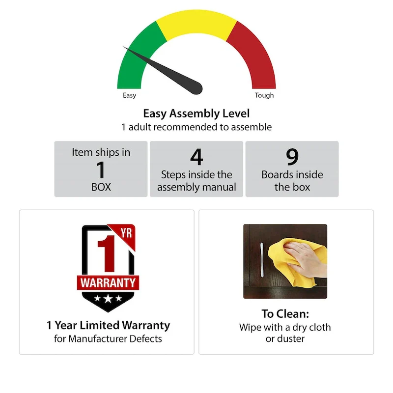 The Novogratz Regal Coffee Table