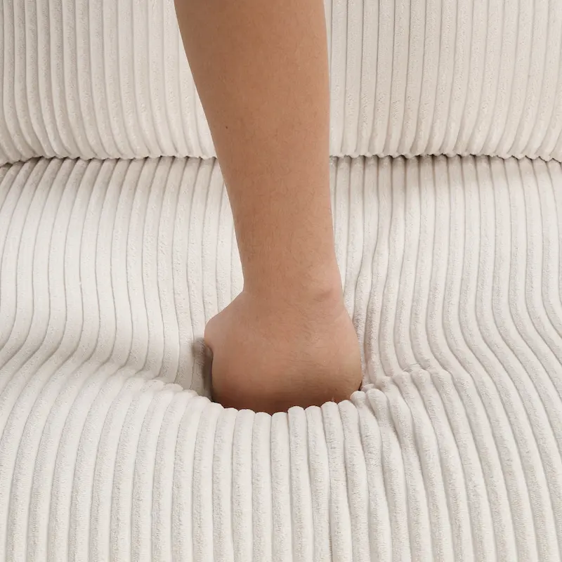 U-shaped Sponge-filled Cushion Combination Sofa