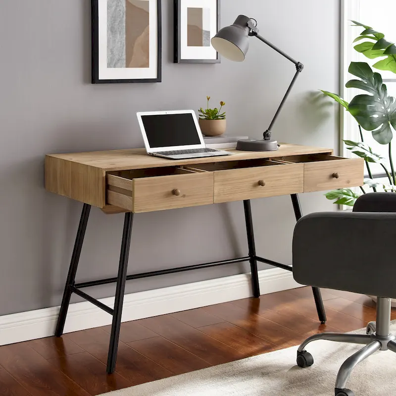 Trail 3-Drawer Desk
