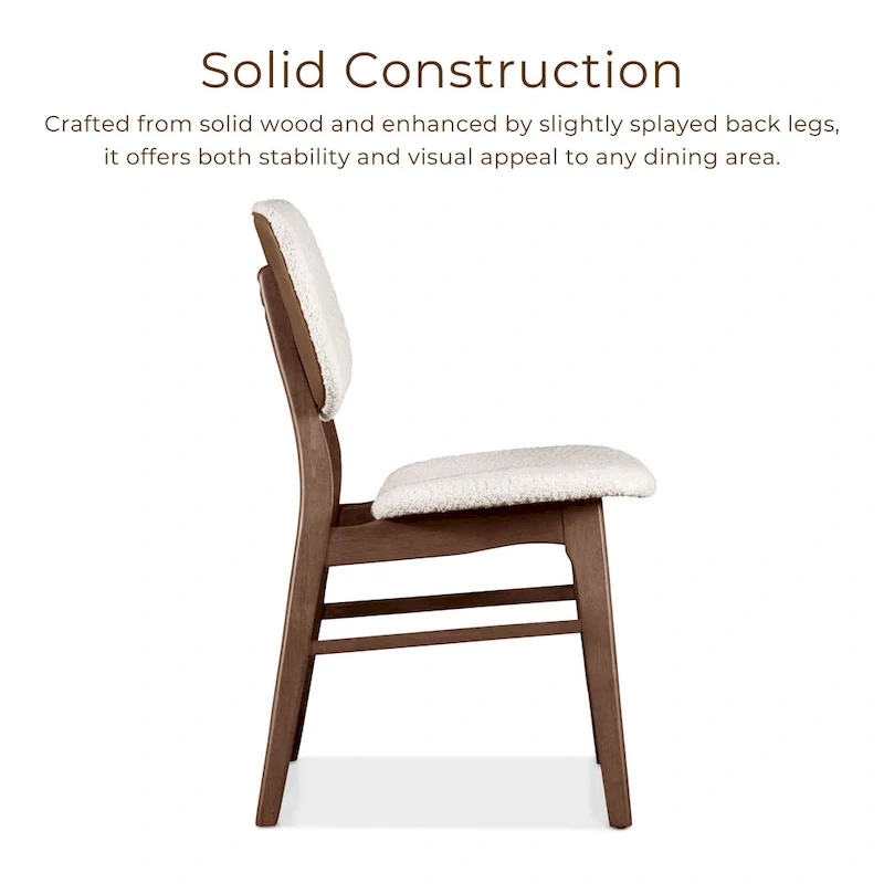 Beau II Mid-Century Walnut Dining Table