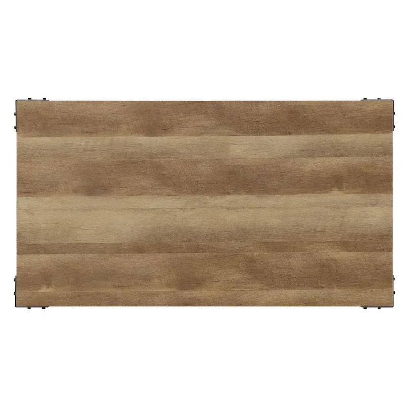 Furniture of America Kic Industrial Black 49-in Adjustable Standing Desk