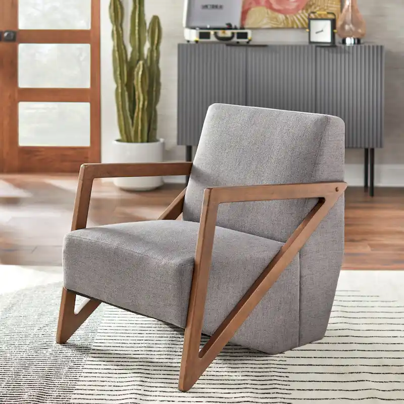 Simple Living Pamela Mid-century Triangular Chair