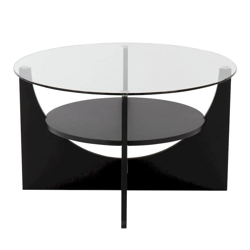 Coffee Table with Storage Shelf