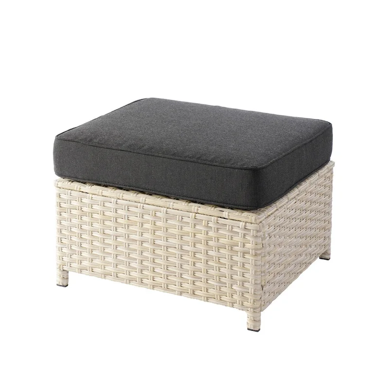 HOOOWOOO 8-piece Wicker Patio Furniture Conversation Sofa Set