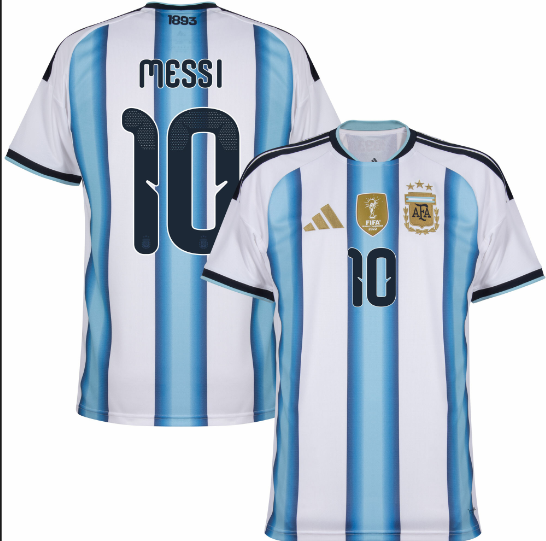 Argentina Home Jersey inc. Messi 10 2026-2027
