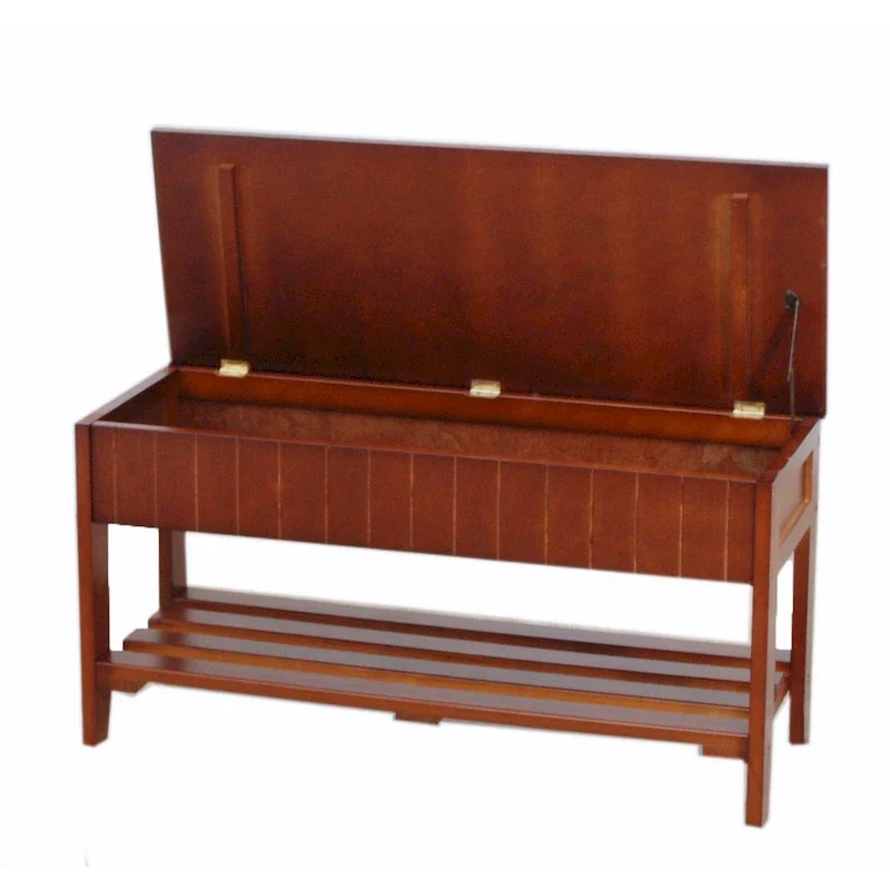 Waggoner Solid Wood Shoe Bench