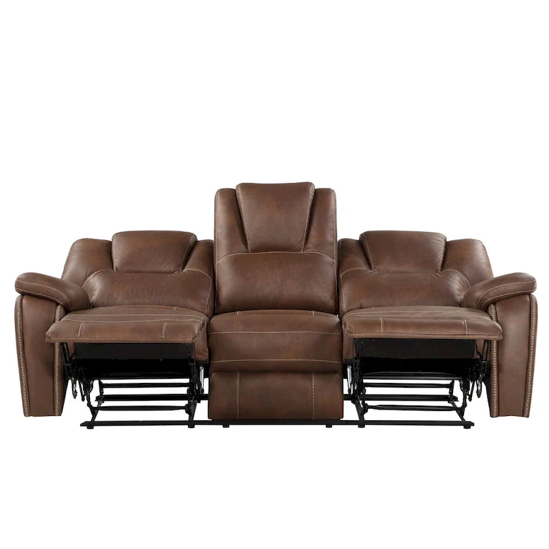 Steve Silver Kameryn Faux Leather Reclining 3-Piece Set