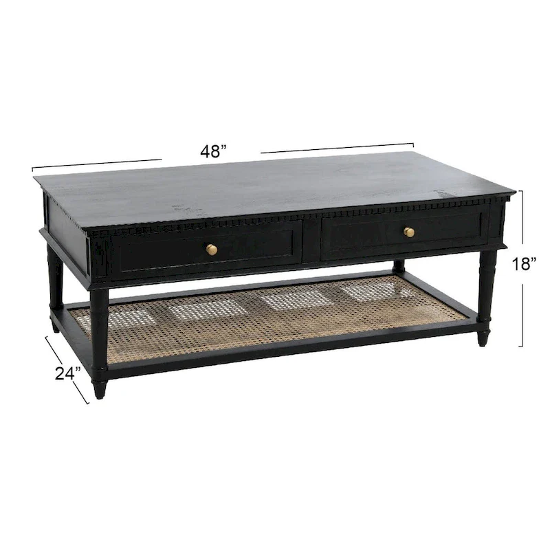 Acacia Wood Coffee Table