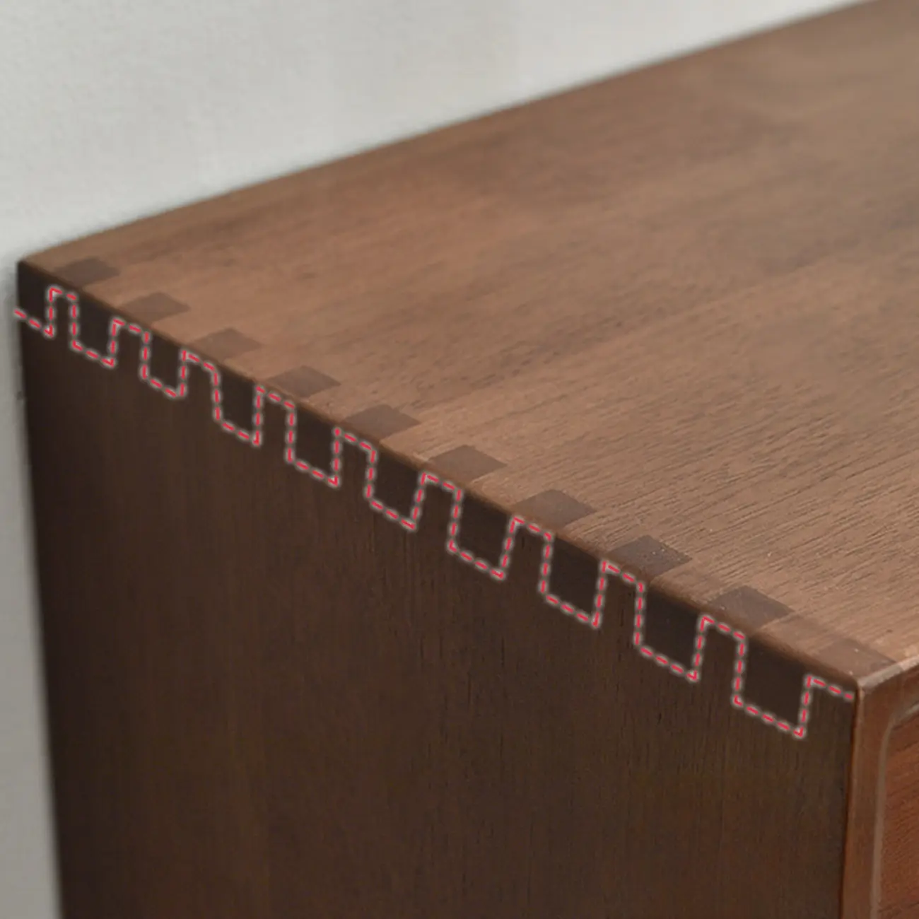 Narrow Modern Wood Brown Vertical Bookcase with Drawers