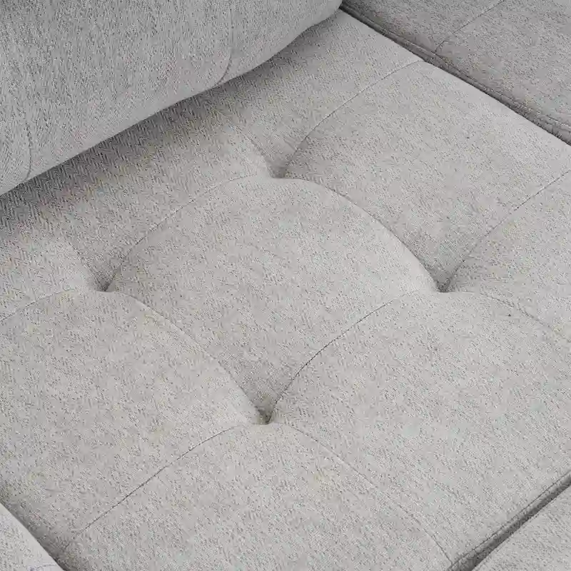 83.4inch L-shaped Sofa Sectional Couch Sofa Bed