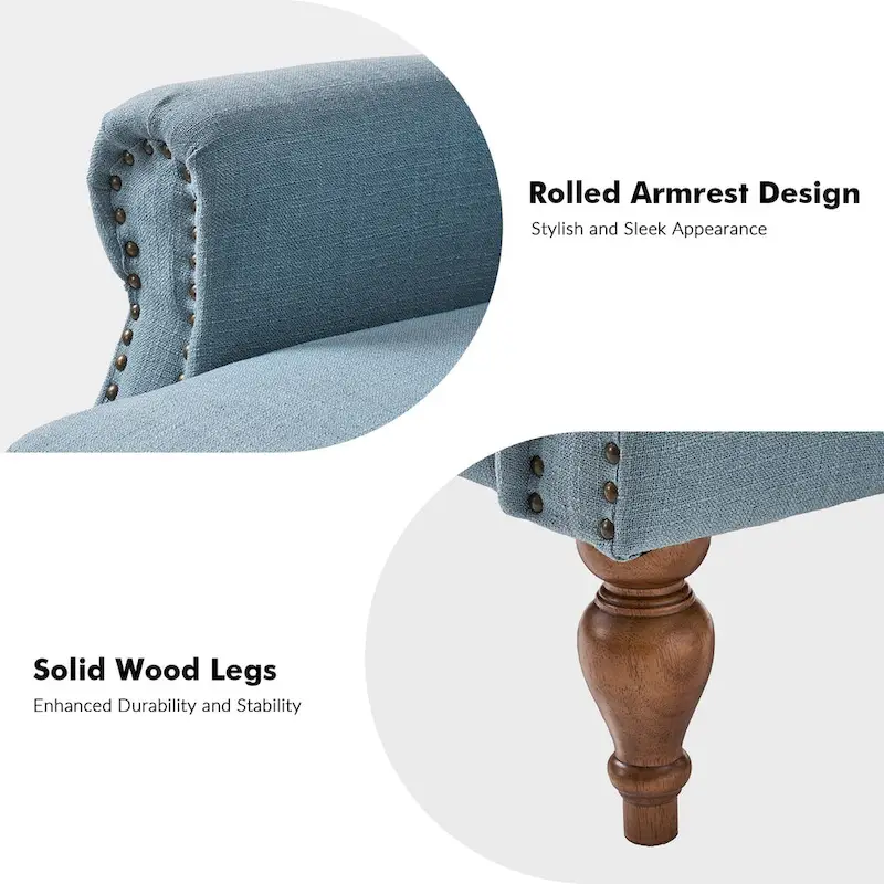 Terri Traditional Roll Arm Manual Recliner with Solid Wood Legs Set of 2 by HULALA HOME