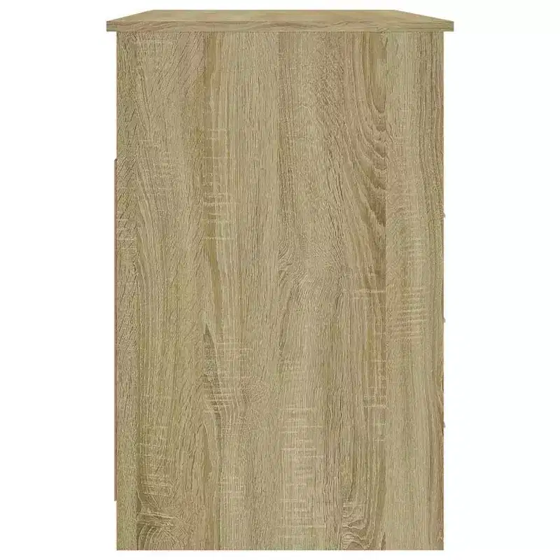 vidaXL Desk White Engineered wood 40.2 in x 19.7 in x 29.9 in Desk