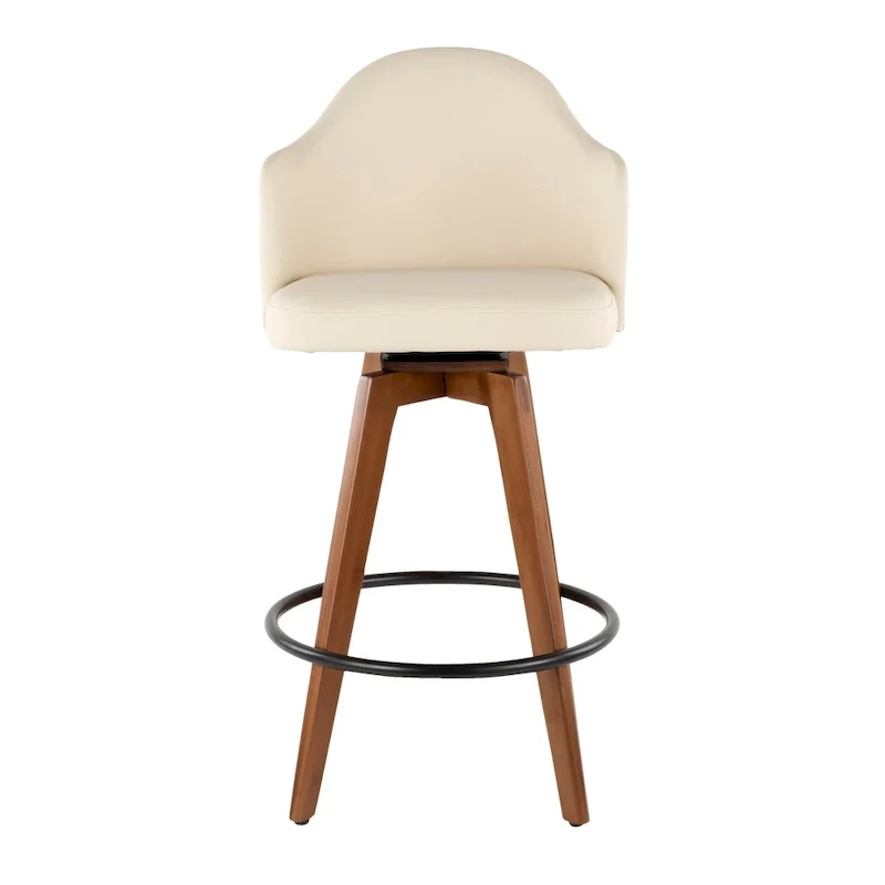 Carson Carrington Valsatra Mid-century Modern Counter Stool
