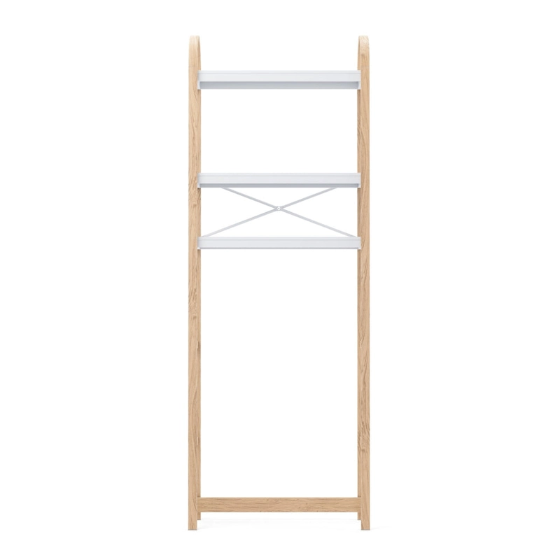 Umbra 1016856 Bellwood 24  Composite and Wood Bathroom Shelf
