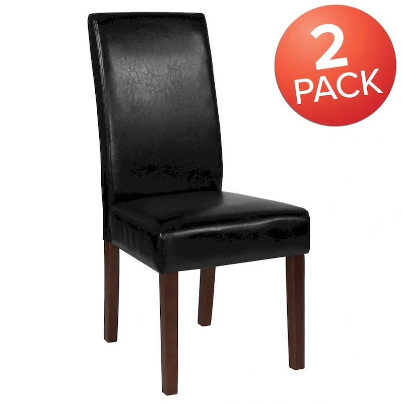 Upholstered Wood Parsons Chair (Set of 2) - 19W x 21.5D x 40H