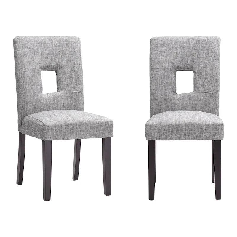 Brda Keyhole Back Dining Chairs (Set of 2)