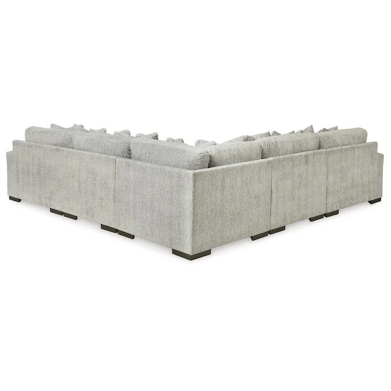 Signature Design by Ashley Regent Park Pewter 6-Piece Upholstery Package - 132 W x 132 D x 39 H