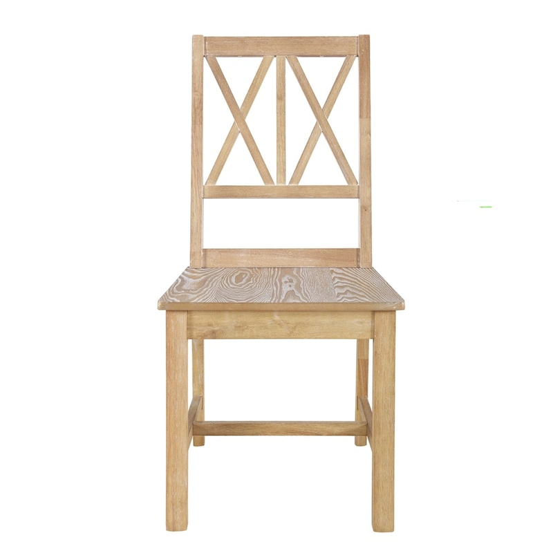 Extendable Dining Table Set Round Trestle Table and 4 Dining Chairs