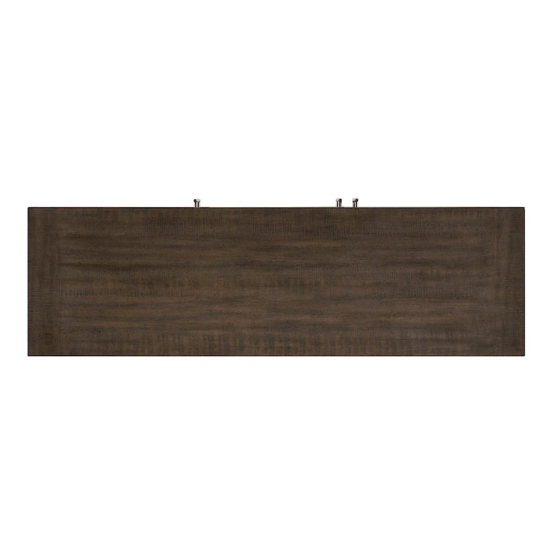 Olia 60 Inch Sideboard Buffet Server, 3 Cabinets, Adjustable Shelves, Brown