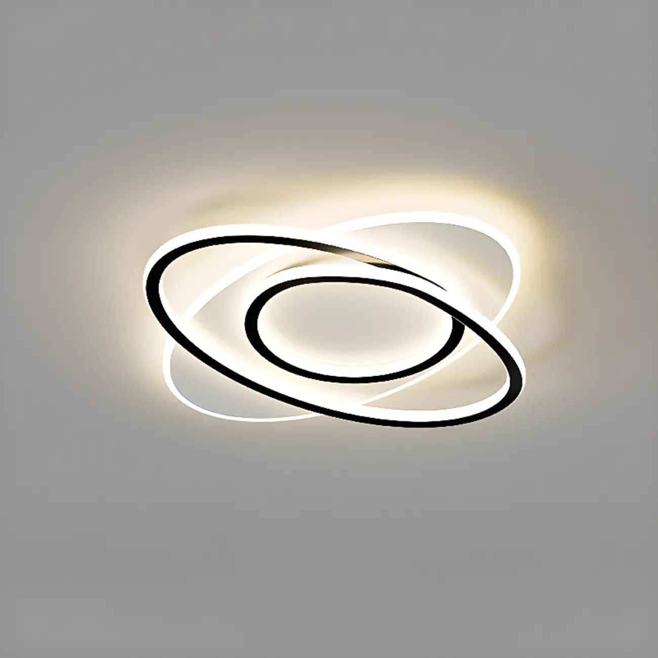 Modern LED Flush Ceiling Light with Third Gear Dimming