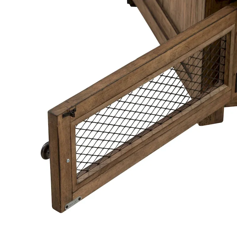 Pine Lift Top Cocktail Table with Storage – Weathered Toffee