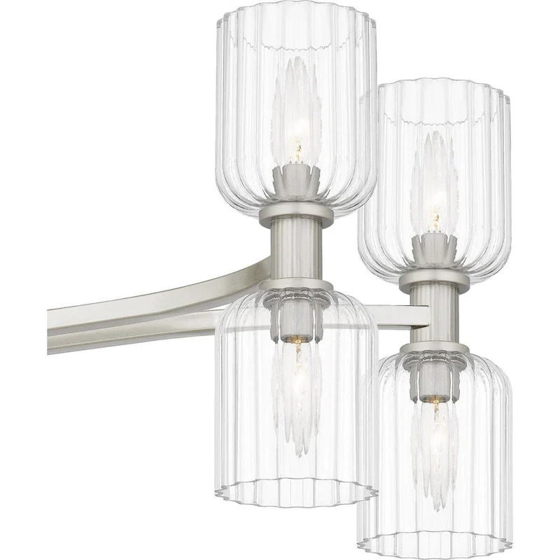 Ramada 16-Light Brushed Nickel Island Light
