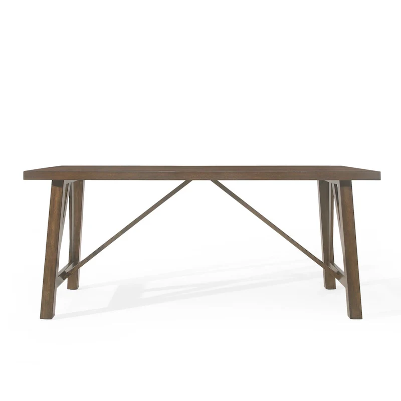 Fairgreens Farmhouse Wood 7 Piece Dining