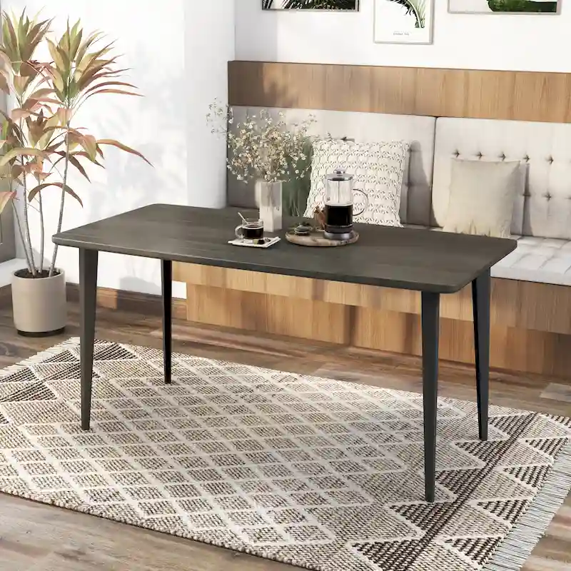 Tommie Mid-century Modern 60-inch Dining Table