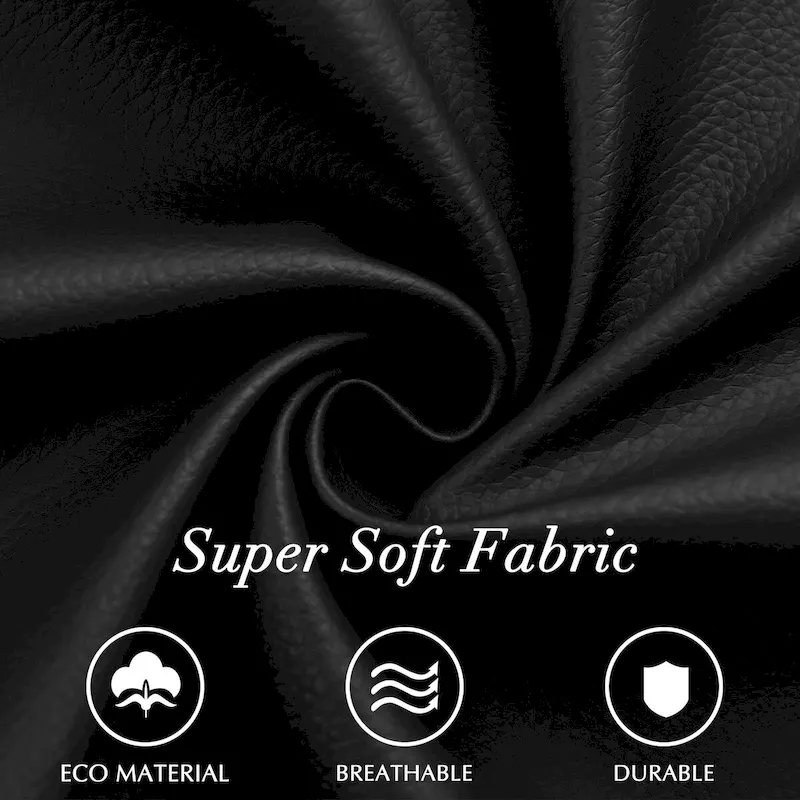 Subrtex(Set of 2)Faux Leather Parsons Upholstered Dining Chair