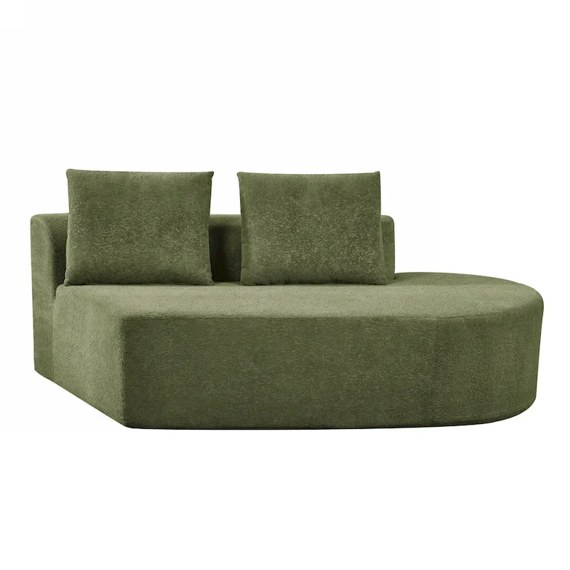 Christopher Knight Home - Olivia Curved Foam Sofa Set - 116  L