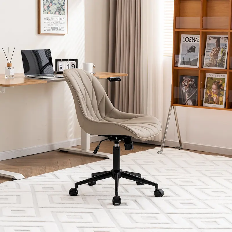 Home Office Desk Chairs with Wheels Rolling Task Computer Chair