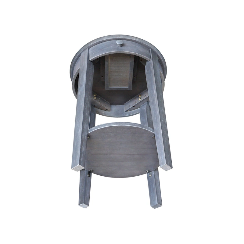 Solid Parawood Philips Accent Table