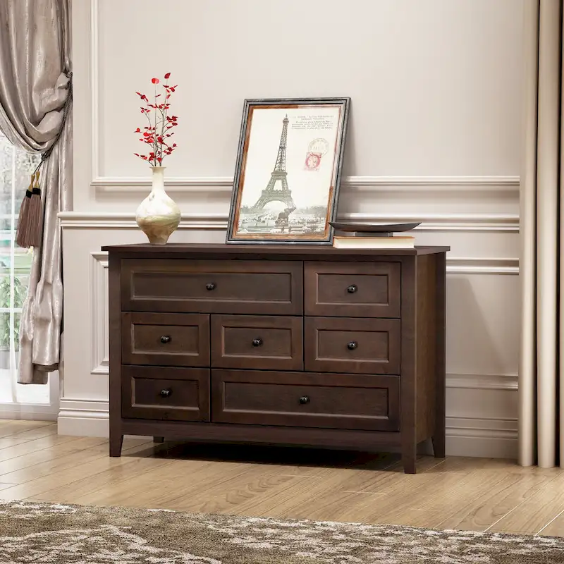 Wooden Buffet Cabinet with Drawers – 47