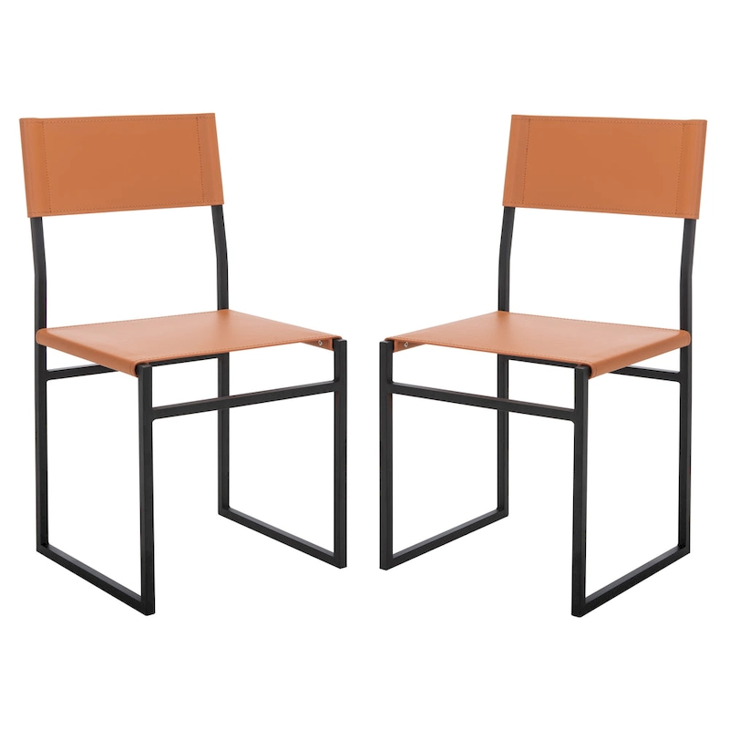 SAFAVIEH Daphne Dining Room Chair (Set of 2) - 18 W x 18.8 L x 35 H - 18Wx19Dx35H