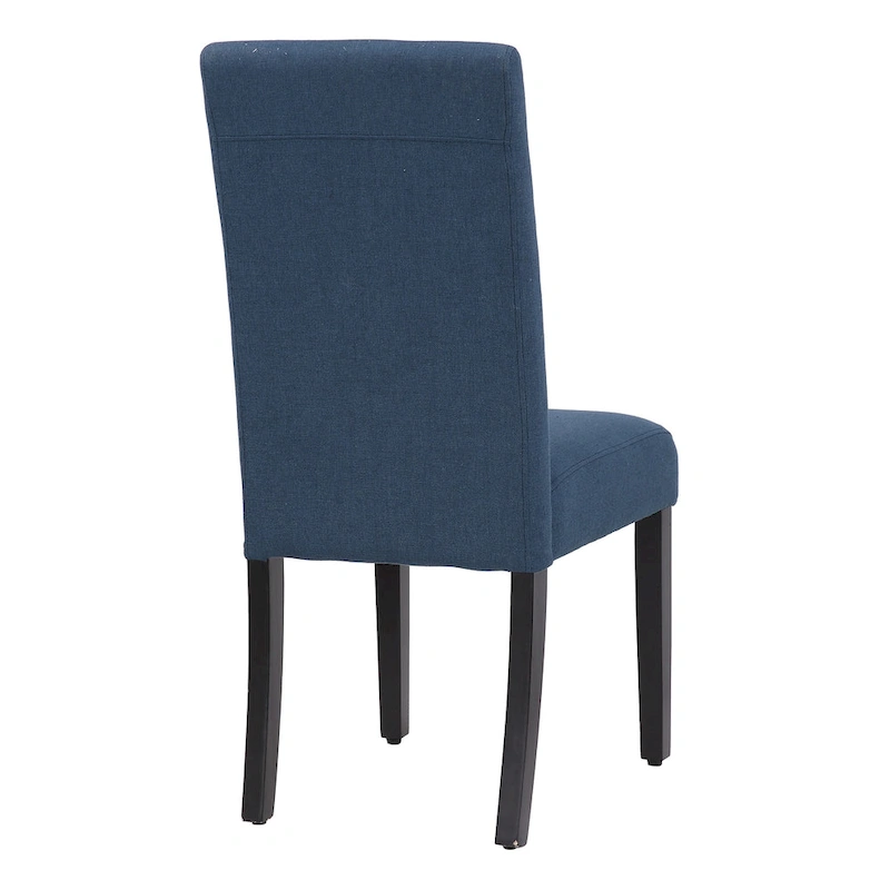 Grandview Upholstered Linen Fabric Dining Chair (Set of 2)