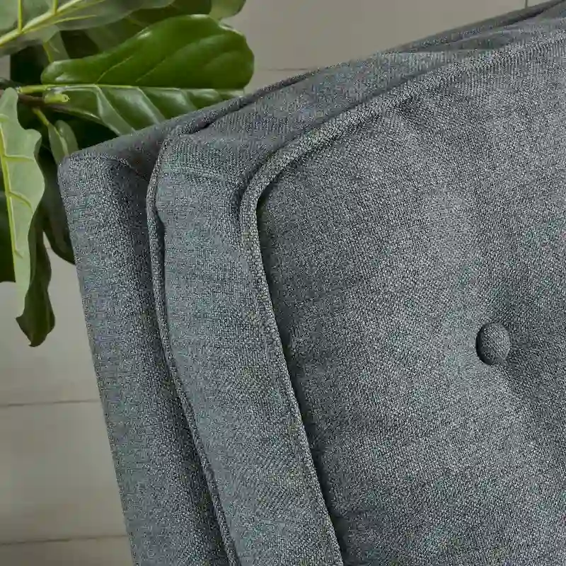 Nievis Tufted Fabric Recliner by Christopher Knight Home