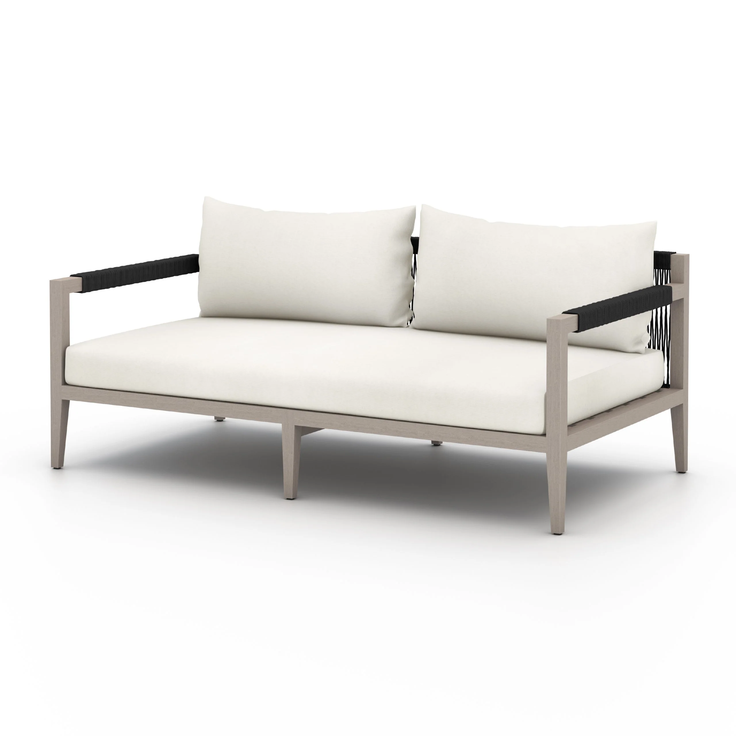 Sherwood Outdoor Sofa, Weathered Grey