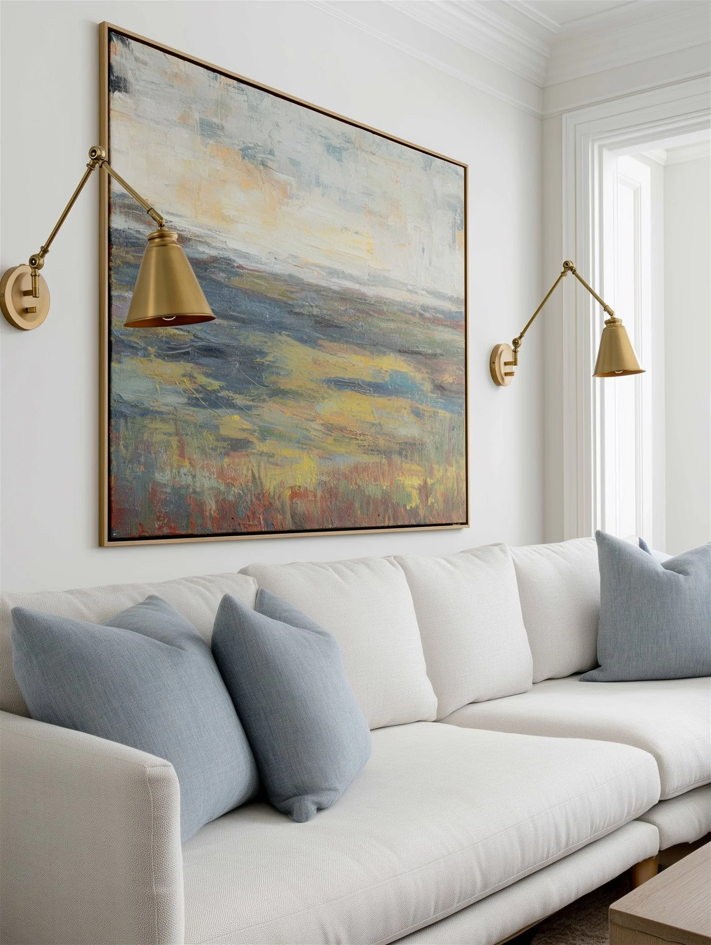 Ellis 18 Vintage Industrial Swing Arm Wall Lamp, 2-Pack