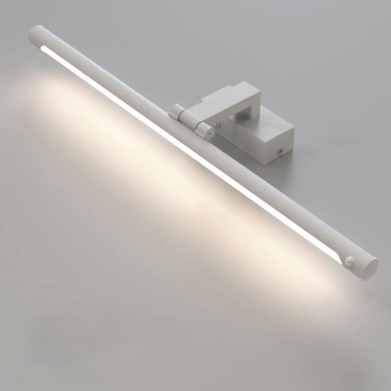 Modern Black Sleek Tubular LED Vanity Light