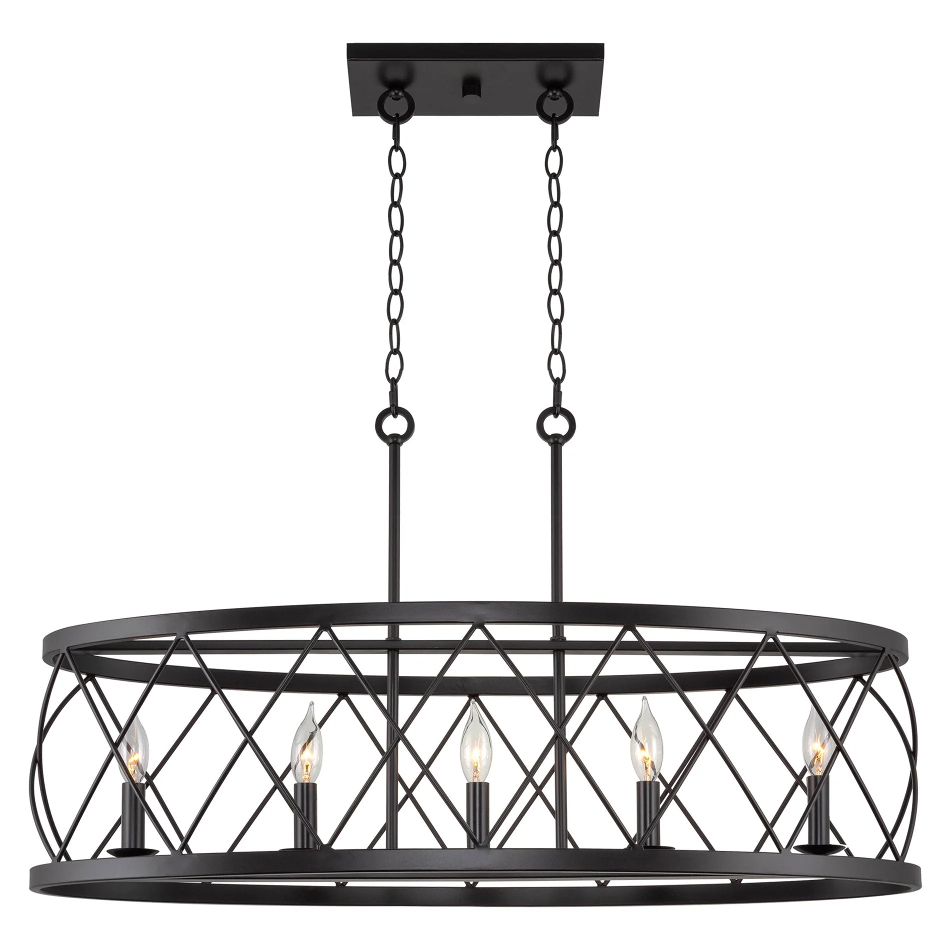 Eleanor 33 5-Light Traditional Kitchen Island Light